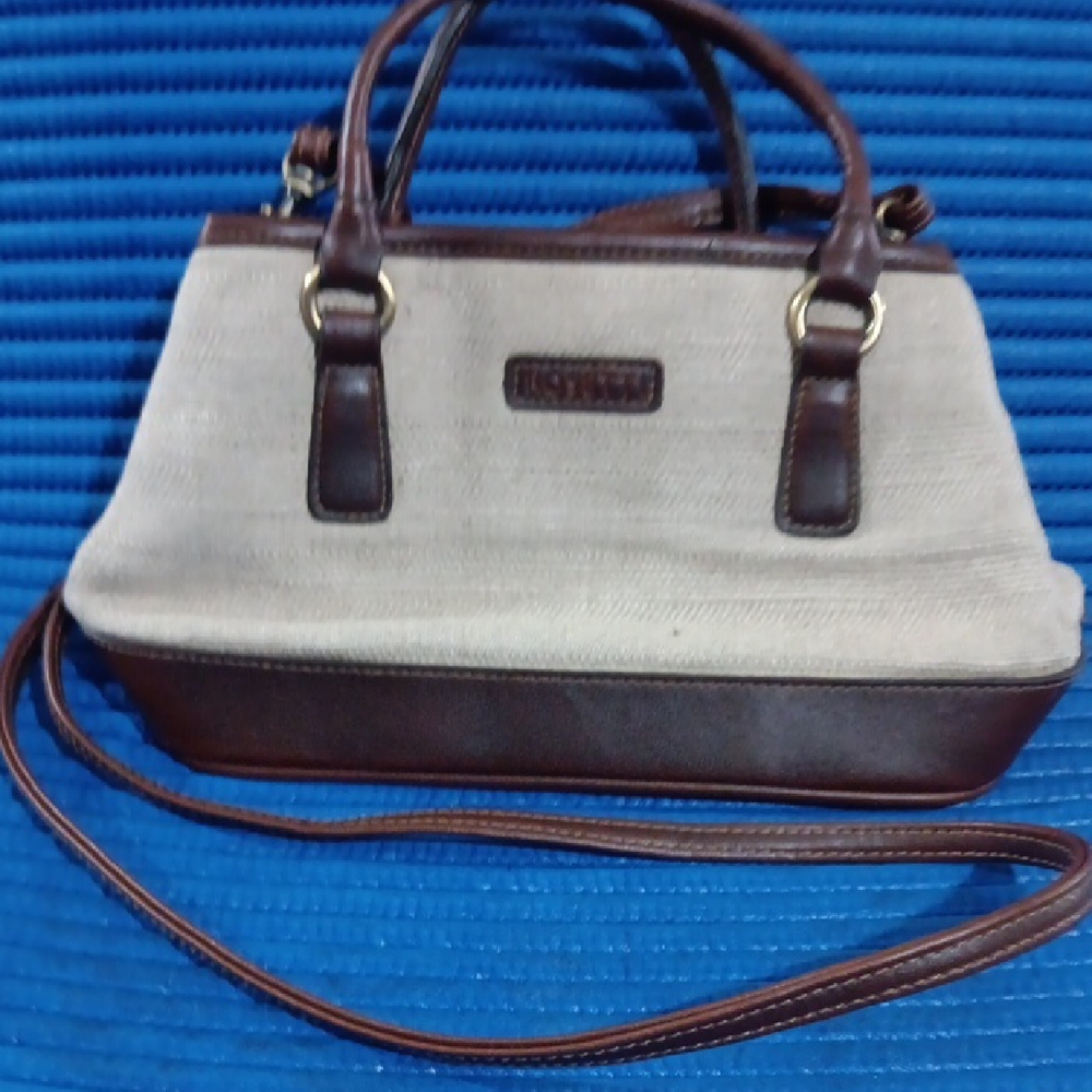 Rosetti Brown and Cream Satchel